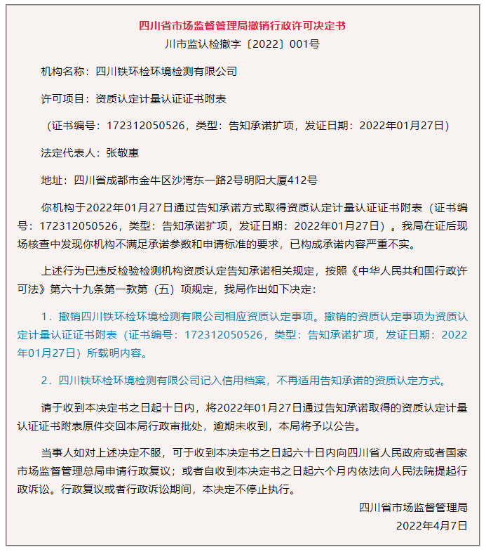 最高處罰百萬！一大批計(jì)量、檢測(cè)機(jī)構(gòu)相關(guān)違法案件被查處曝光