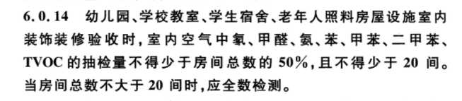 海南省學(xué)校室內(nèi)空氣檢測(cè)要求?。?！